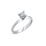 0.10 Karat Pırlanta Tektaş Yüzük