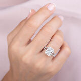 0.60 Karat Baget Pırlanta Yüzük