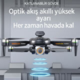 Ekranlı Kumandalı 2K Kameralı Akıllı Drone - Uzun Menzilli, Yüksek Performans