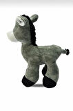 Sevimli Peluş Eşek Zebra Zürafa Zuzu 28 Cm - 3 Lü Uyku Ve Oyun Arkadaşı Peluş Oyuncak Halley