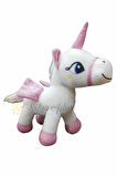 Kanatlı Boynuzlu Unicorn Pony At Peluş Oyuncak 20cm