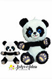 Sevimli Panda Ayı Ve Yavru Panda - Hediyelik