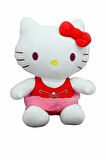 Ithal Lisanslı Peluş Hello Kitty Fiyonklu Oyun Ve Uyku Arkadaşı Peluş Kedi - Hediyelik