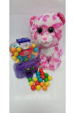 2 Si 1 Arada / Sevimli Arkadaşım Pembe Pink Panter 15 Cm Ve Jackpot Sakız Makinası