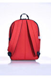 OKUL ÇANTASI 03398 KIRMIZI LACİVERT DÖRT BÖLMELİ