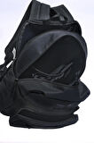 Çift Bölme Sırt Çantası Siyah 03401