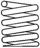 Sachs 997109 Helezon Yay Ön 427mm E-Serisi W124 93-95 S124 93-96 C124 93-96 1243212004