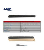 19'' 1U 2 BÖLMELİ FIRÇALI  ORGANİZER(10 ADET)