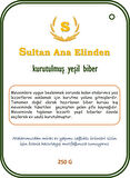 KURUTULMUŞ YEŞİL BİBER 250G