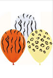 SAFARİ BASKILI BALON 10 ADET