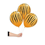 SAFARİ BASKILI BALON 10 ADET