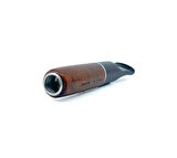 Şahin 9mm Filtreli 8mm Uçlu Akrilik Saplı Sigara Ağızlığı - Kahverengi - 0755