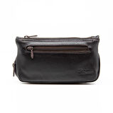 Şahin Kahve Deri Pipo Çantası 101803