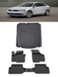 Sahler Volkswagen Jetta Comfortline-Highline 2011-2019 4.5D Paspas Rizline 3D Bagaj  Havuzu