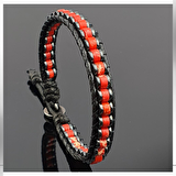 Doğal Taş / Varisit Slim Silindir Bileklik / Erkek Bileklik / Kadın Bileklik