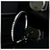 Doğal Taş Bileklik / Hematit Bileklik / Gümüş Renk Bileklik / Slim Bileklik / Kadın Bileklik / Erkek Bileklik / 