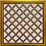 ASMA TAVAN UYUMLU LED DÖŞENEBİLİR 60X60 CM TAVAN PANELİ-KAHVE ALTIN RENK