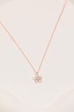  Zirkon Taşlı Rose Minimal Papatya Gümüş Kolye