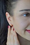 Altın Model Mini Halka Küpe