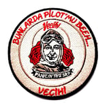 Vecihi Hürkuş Peç Askeri Patch Bunlarda Pilotmu Beeh