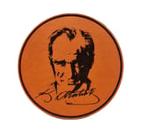 ATATÜRK Deri PEÇ - Arma - Askeri Patch