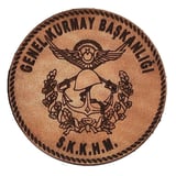 Genel Kurmay Başkanlığı Deri PEÇ - Arma - Askeri Patch