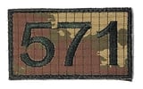 571 PEÇ - Arma - Askeri Patch