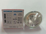 5 ADET 12V 20W MR 16 ÇANAK HALOJEN  ÇAP:50mm