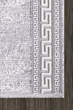 Artemis Halı Samoa 06433A Krem Gri Çizgi Desenli Halı