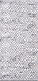 Artemis Halı Samoa 06440A Krem Gri Çizgi Desenli Halı
