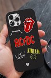 Samsung Galaxy M40 Uyumlu Metallica Tasarımlı Premium Telefon Kılıfı