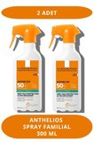 La Roche Posay Anthelios Family Spray Spf50 300 ml (2 Adet)