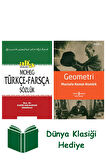 Türkçe - Farsça Sözlük (Ciltli) + Geometri + Dünya Klasiği Hediye