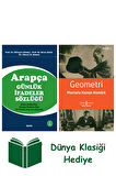 Arapça Günlük İfadeler Sözlüğü + Geometri + Dünya Klasiği Hediye