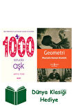 1000 Soruda Aşk + Geometri + Dünya Klasiği Hediye