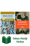 Türkçe Sözlük (Ciltli) + Geometri + Dünya Klasiği Hediye