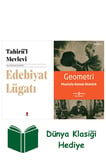 Edebiyat Lügatı + Geometri + Dünya Klasiği Hediye