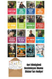 Bear Grylls 16 Kitap Seti + Okuma Sticker'ları