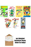 Rıfat Batur 8 Kitap Seti + Okuma Sticker'ları