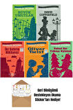 Charles Dickens 5 Kitap Çocuk Klasikleri Seti + Okuma Sticker'ları