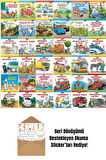 Dünyayı Öğreniyorum Set 36 Kitap + Okuma Sticker'ları