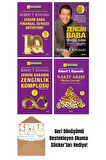 Robert T. Kiyosaki 4 Kitap Set/Zengin Baba Yoksul Baba+Finansal IQ + Okuma Sticker'ları
