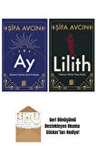 Şifa Avcın 2 Kitap / Ay - Lilith + Okuma Sticker'ları