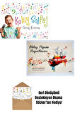 Kolay Solfej + Kolay Piyano Repertuarı 2 Kitap Set + Okuma Sticker'ları