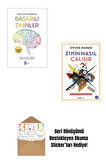 Başarılı Zihinler + Zihin Nasıl Çalışır Set + Okuma Sticker'ları