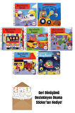 İş Bankası Hareketli Kitaplar Serisi 7 Kitap Set + Okuma Sticker'ları