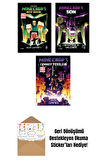 Minecraft Kayıp Günlük + Son + Cennet Testleri 3 Kitap Set  + Okuma Sticker'ları