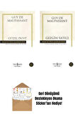 Guy De Maupassant 2 Kitap Set + Okuma Sticker'ları