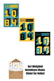 1q84 - 3 Kitap Set Haruki Murakami + Okuma Sticker'ları