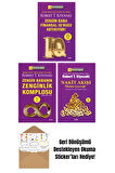 Robert T. Kiyosaki 3 Kitap Set/Zengin Baba Finansal IQ'nuzu Artırıyor + Okuma Sticker'ları